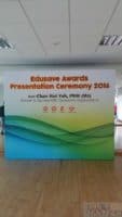 Event Stage backdrop for Annual Bursary Award