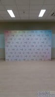 Step and repeat backdrop