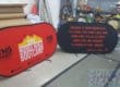2 Pop out A frame banners c- Orange and Black