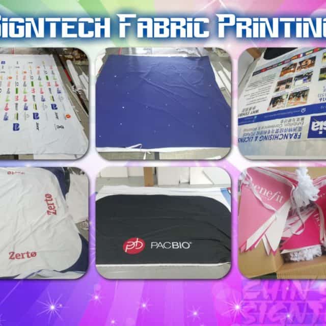 Fabric Printing from Signtech