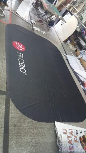 Finishing Completed on 6ft table cloth