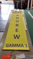 Light weight Fabric to hang at flying plane