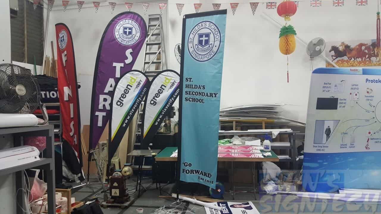 Outdoor Flag Displays for different events