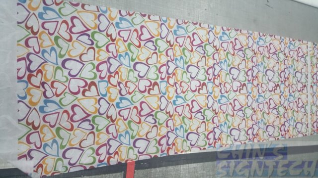 Wedding Aisle Runner with hearts shape