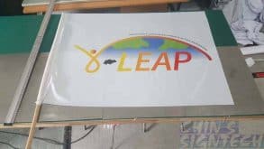 Flag printing for LEAP