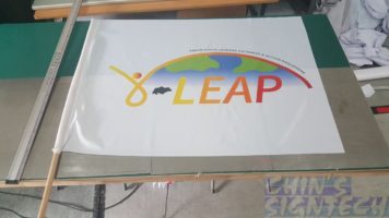 Flag printing for LEAP