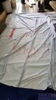 Pop out display fabric for MAPFRE