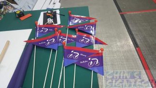 Safety Bicycle Flags for oversea travel