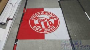 5x 5ft flag - FORZA ZINGA