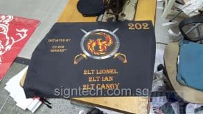 Size 6：60 X 40CM For Singapore Defence