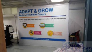WDA Fabric Pop Up Display