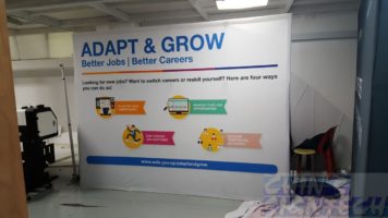 WDA Fabric Pop Up Display