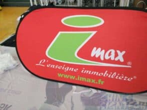 imax Pop Out A Frame Banner -Large size