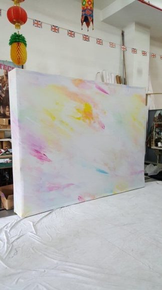 3 x 2.25m Fabric pop up display for Photo booth