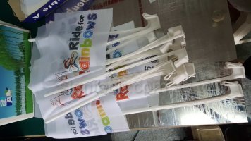 A4 size Car flags
