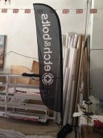 Single Sided Feather Flag