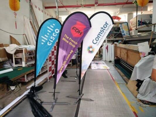 teardrop banner for CISCO