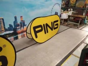 Horizontal Pop Out A Frame Banner (PING)