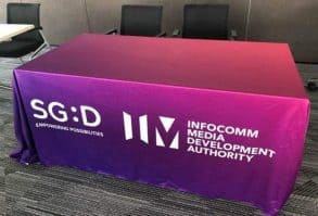 Custom table cloth printing