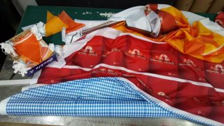 printing of buntings