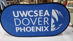 1 x 2m Pop out A banner