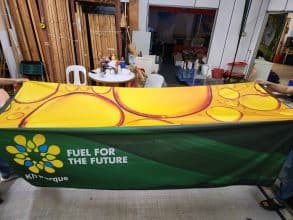 custom table cover printing