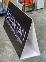 triangle A Board Foam board for sport event