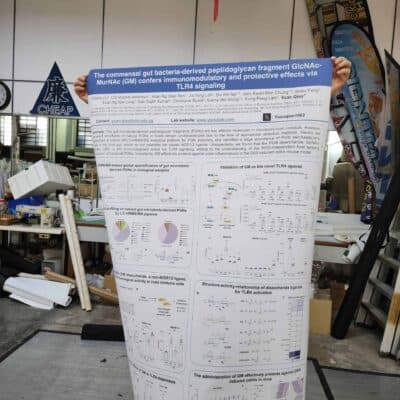 Fabric poster printing