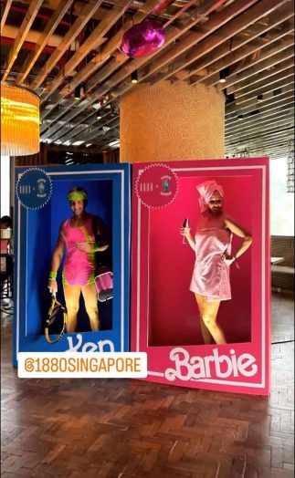 Barbie world - Photo Booth backdrop