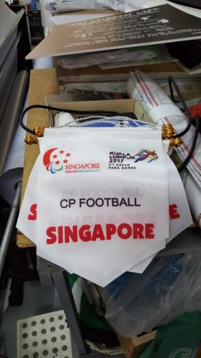 Custom Podium banner