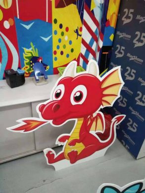 Die Cut Foam Board - Dinosaur