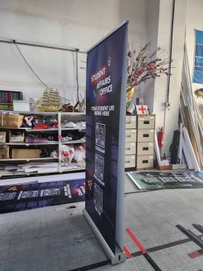 Double sided Pull up banner