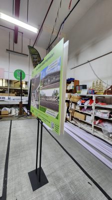 Foam Board frame stand (2)