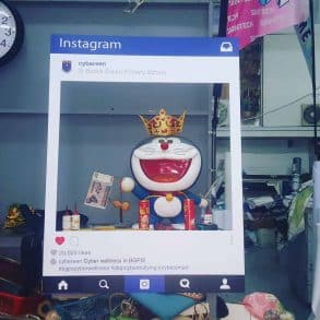 Foamboard printing -Instagram frame