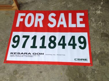 real estate banner printing