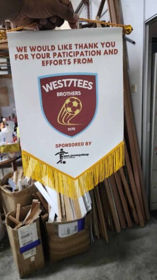 Soccer Podium Banner