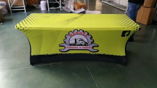 Spandex table cloth