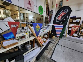 Triangle Bunting flags