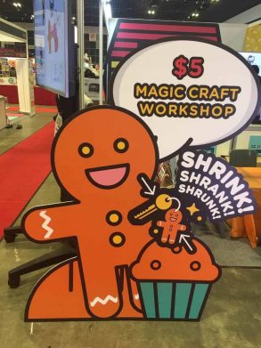 Die Cut Foam Board - Ginger breadman