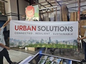 light weight cloth banner