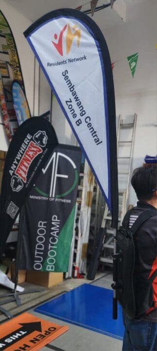 Backpack banner
