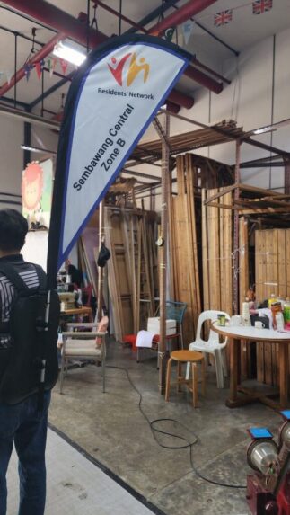 Backpack banner