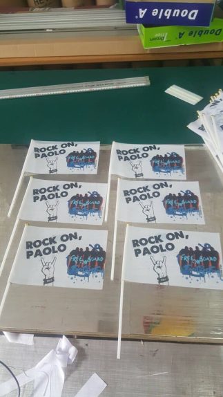 Custom Hand Waving Flags