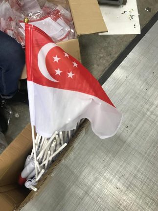 Custom Hand Waving Flags