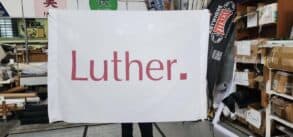 Fabric banner printing