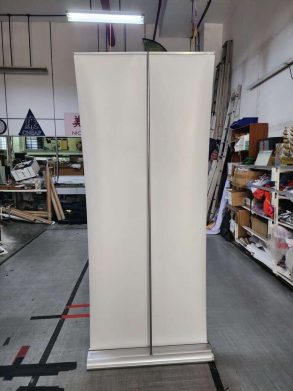 Luxury Pull up banner - back view