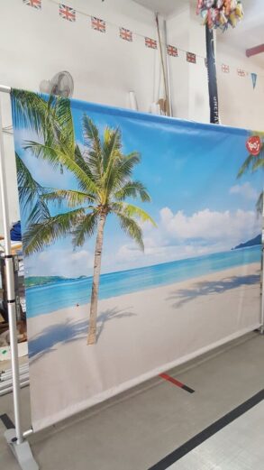 portable booth display