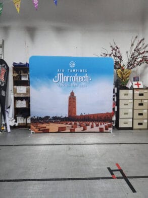 portable booth display