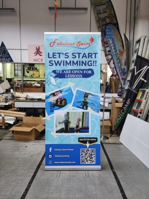 33″ x 78″ Pull Up Banner