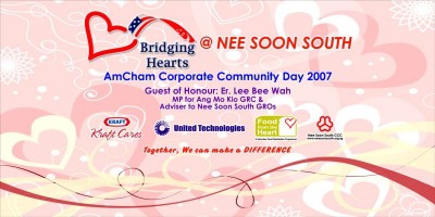 Bridging Heart Backdrop Printing